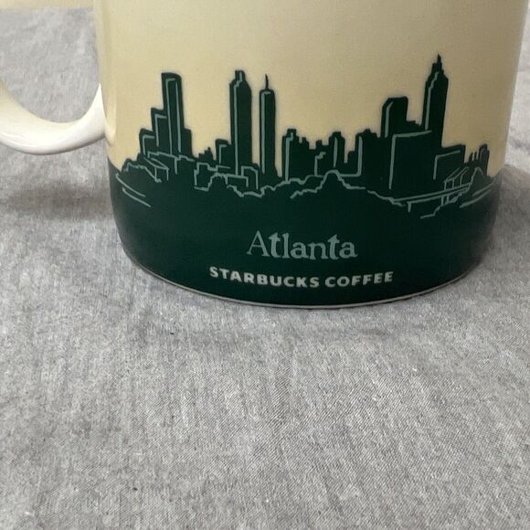 Starbucks Atlanta Global Icon City Collector Series 16 oz Coffee Mug 2010 unused - Picture 10 of 10